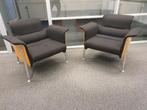 Wilkhahn Avera design fauteuils houtfineer ( setprijs ), Contact@wilkhahn.de, Wilkhahn, 75 tot 100 cm, Ophalen of Verzenden