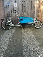 Te koop mooie bakfiets gazelle cabby fietst fijn, Ophalen, Gebruikt, Opvouwbaar, 2 kinderen