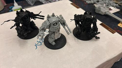 Horus Heresy: 3x Sons of Horus Legion Contemptor dreadnought, Hobby en Vrije tijd, Wargaming, Zo goed als nieuw, Figuurtje(s)
