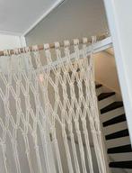 Macramé Gordijn / Wanddecoratie, Huis en Inrichting, Stoffering | Gordijnen en Lamellen, Ophalen, Wit, 50 tot 100 cm, Zo goed als nieuw