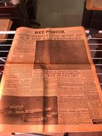 Het Parool 5 februari 1953 Drie honderd duizend mensen etc, Verzamelen, Ophalen of Verzenden, 1940 tot 1960, Krant