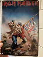 Poster Iron maiden metaal, Verzamelen, Verzenden