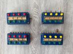 4x Märklin schakelkasjes H0 - voor wissels en seinen, Hobby en Vrije tijd, Modeltreinen | H0, Wisselstroom, Gebruikt, Overige typen