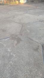 6 hoekige stelconplaten, Ophalen, Zo goed als nieuw, Beton, Overige typen