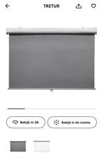 Ikea Tretur Rolgordijnen 120x195 wit en grijs, Ophalen of Verzenden, Grijs, 100 tot 150 cm