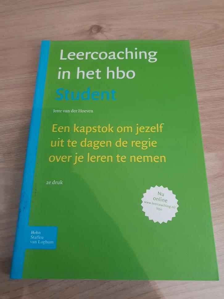 J. van der Hoeven - Leercoaching in het HBO, Student, Boeken, Wetenschap, Zo goed als nieuw, Sociale wetenschap, Ophalen of Verzenden