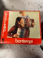 Bontempi Accordeon met Doos - Vintage Speelgoed, Overige merken, Gebruikt, Met riemen, Overige formaten