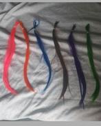 Diverse gekleurde hair extensions/ feathter extensions, Ophalen of Verzenden