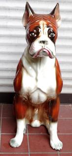 Porseleinen Boxer (hond), Verzamelen, Beelden en Beeldjes, Ophalen, Zo goed als nieuw, Dier
