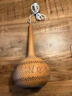 Hanglamp van grote Kalebas. Turkse lamp, Ophalen of Verzenden, Zo goed als nieuw, Minder dan 50 cm