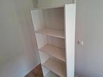 2x Witte Boekenkast "Gersby" - 5 Planken, Met plank(en), Gebruikt, Ophalen of Verzenden, Modern