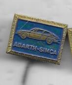 AUTO ABARTH SIMCA SPELD, Verzenden, Gebruikt, Merk, Speldje of Pin