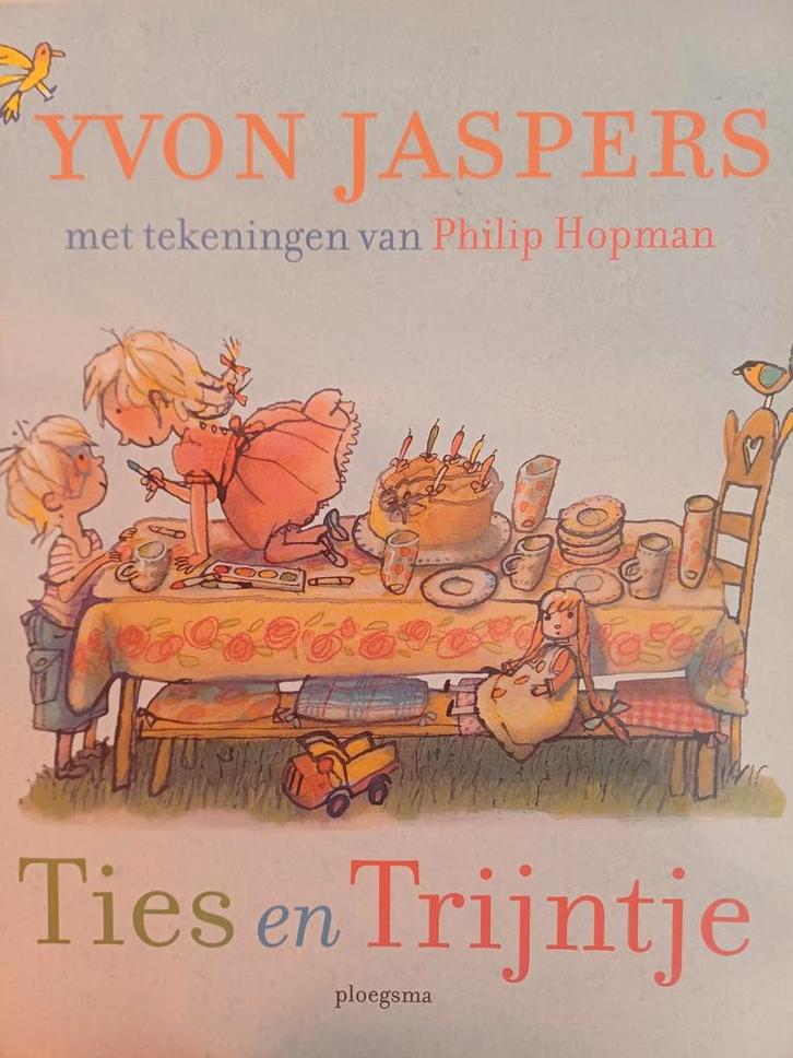Yvon Jaspers - Ties en Trijntje, Boeken, Zwangerschap en Opvoeding, Zo goed als nieuw, Ophalen of Verzenden