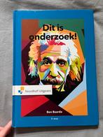 Dit is onderzoek, Boeken, Ophalen of Verzenden, Zo goed als nieuw, Economie en Marketing