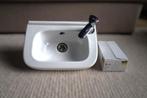 Compacte gootsteen inclusief chrome kraan en sifon, Ophalen, Zo goed als nieuw, Steen, Wastafel