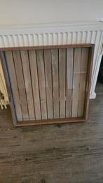 Mooi degelijk dienblad  teak, Ophalen of Verzenden, Zo goed als nieuw, Rechthoekig, Hout