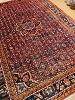 Vintage handgeknoopt perzisch tapijt hoesseinabad 327x230, 200 cm of meer, 200 cm of meer, Gebruikt, Rechthoekig