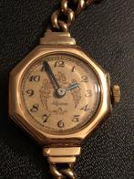 oude  echt gouden horloge werkt en gemerkt, Antiek en Kunst, Antiek | Goud en Zilver, Goud, Ophalen of Verzenden