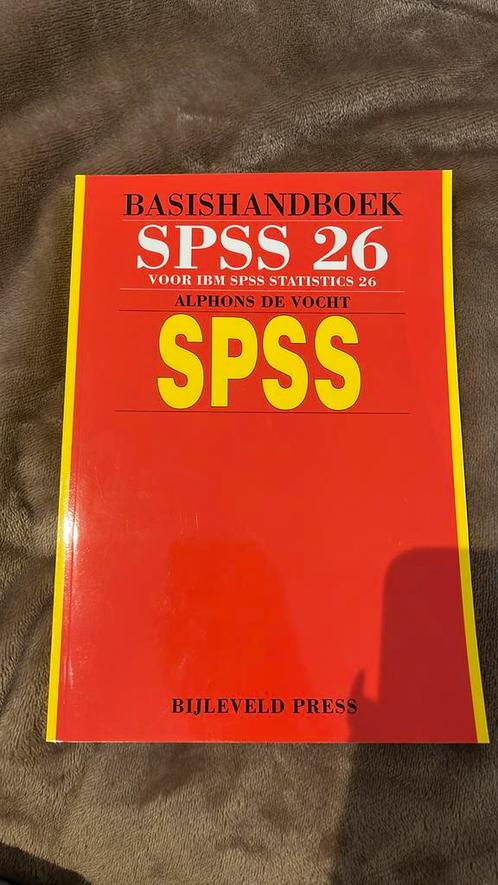 Alphons de Vocht - Basishandboek SPSS 26, Boeken, Informatica en Computer, Nieuw, Ophalen of Verzenden