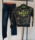 Set 2: WE Blue Ridge spijkerbroek + trui maat 134/140, WE, Ophalen of Verzenden, Zo goed als nieuw, Setje