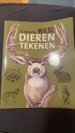 J.C. Amberlyn - Wilde dieren tekenen, Boeken, J.C. Amberlyn, Tekenen en Schilderen, Geschikt voor kinderen, Ophalen