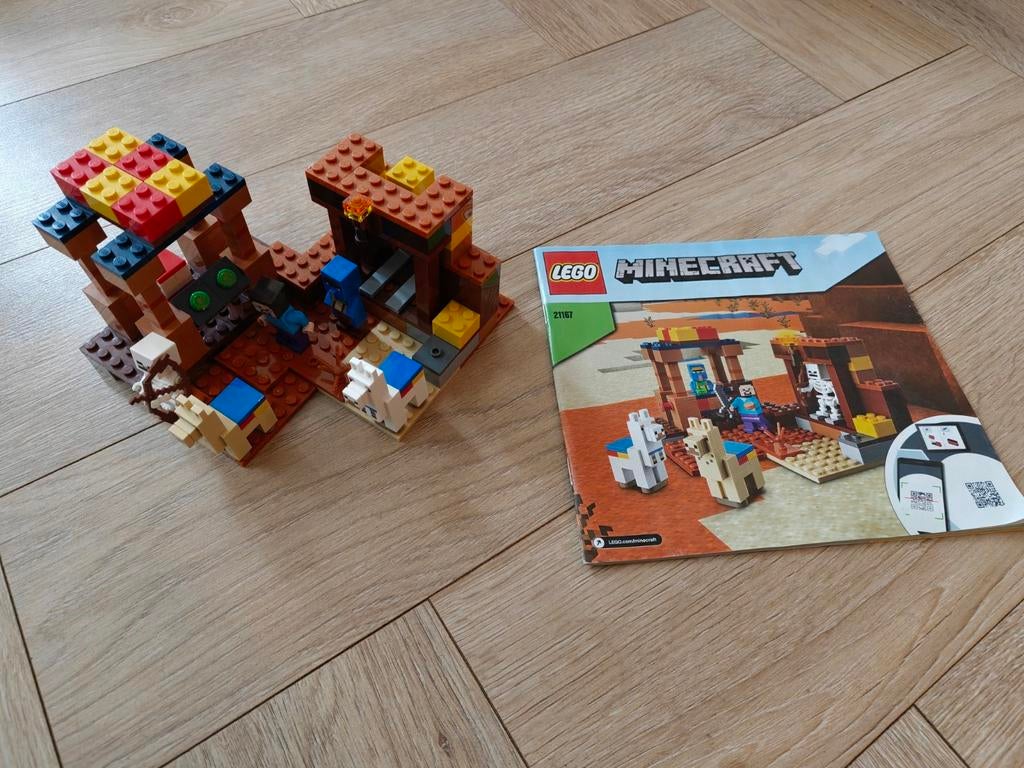 Lego minecraft 21167, Kinderen en Baby's, Speelgoed | Duplo en Lego, Ophalen of Verzenden, Zo goed als nieuw, Complete set, Lego