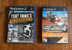 Tony Hawk’s Underground & Tony Hawk’s Proskater 4 voor Ps2, 1 speler, Ophalen of Verzenden, Zo goed als nieuw, Vanaf 3 jaar