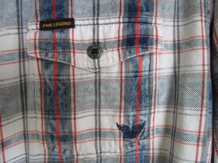 Nr.20: Prachtig Overhemd van PME Legend maat L Zo goed als, Kleding | Heren, Overhemden, Zo goed als nieuw, Halswijdte 41/42 (L)