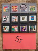 GameBoy spelletjes met en zonder Manual, Spelcomputers en Games, Games | Nintendo Game Boy, 1 speler, Ophalen of Verzenden, Vanaf 3 jaar