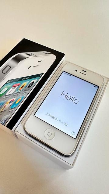 Witte iPhone 4 16gb - Werkt nog! beschikbaar voor biedingen