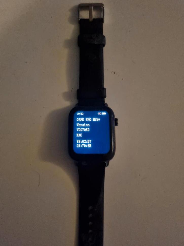 Gard Pro HS2 Smartwatch - Zo goed als nieuw!, Sieraden, Tassen en Uiterlijk, Smartwatches, Zo goed als nieuw, Zwart, Afstand, Calorieverbanding