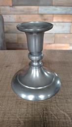 Antieke kandelaar Royal Pewter Holland Daalderop, Antiek en Kunst, Antiek | Tin, Ophalen of Verzenden