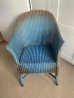 Lloyd Loom stoel, Huis en Inrichting, Stoelen, Ophalen, Gebruikt, Blauw, Eén