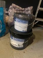 Zwarte latex verf, Doe-het-zelf en Verbouw, Verf, Beits en Lak, Ophalen, 5 tot 10 liter, Zwart, Verf