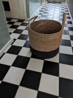 Tekoop rieten mand, Huis en Inrichting, Woonaccessoires | Schalen en Manden, Ophalen, Zo goed als nieuw, Rechthoekig, Riet