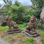 Set oud roest look grote leeuwen