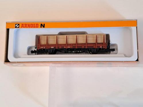 Arnold rongenwagen, art. 4475, Hobby en Vrije tijd, Modeltreinen | N-Spoor, Zo goed als nieuw, Wagon, Gelijkstroom, Arnold, Ophalen of Verzenden
