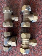 Koper/Messing Fittingen en Knelkoppelingen - Partij, Ophalen of Verzenden, Gebruikt, Koper, Overige typen