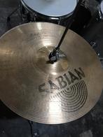 3 bekkens195,-Zildjian 22 Black pitch ride/AA Sabian 14 hats, Ophalen, Zo goed als nieuw, Overige merken