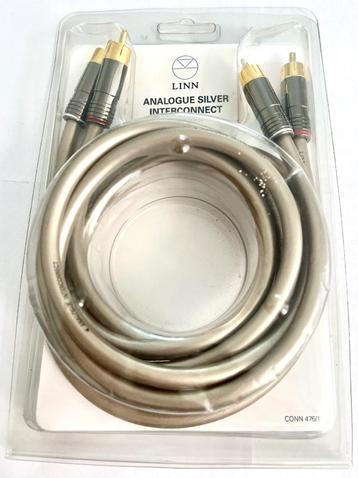 Linn Analogue Silver Interconnect RCA 1,2M in OVP. beschikbaar voor biedingen