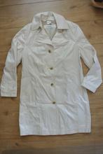 Delmod trenchcoat 38 ivoor kleurig zga nieuw, Maat 38/40 (M), Overige kleuren, Delmod, Ophalen of Verzenden