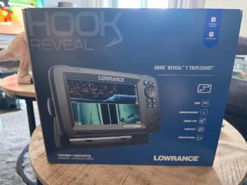 Lowrance hook reveal tripleshot 7 fishfinder  beschikbaar voor biedingen
