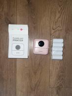 Roze Mini Printer met 5 extra vel-rollen, Computers en Software, Pocketprinters, Ophalen of Verzenden, Zo goed als nieuw