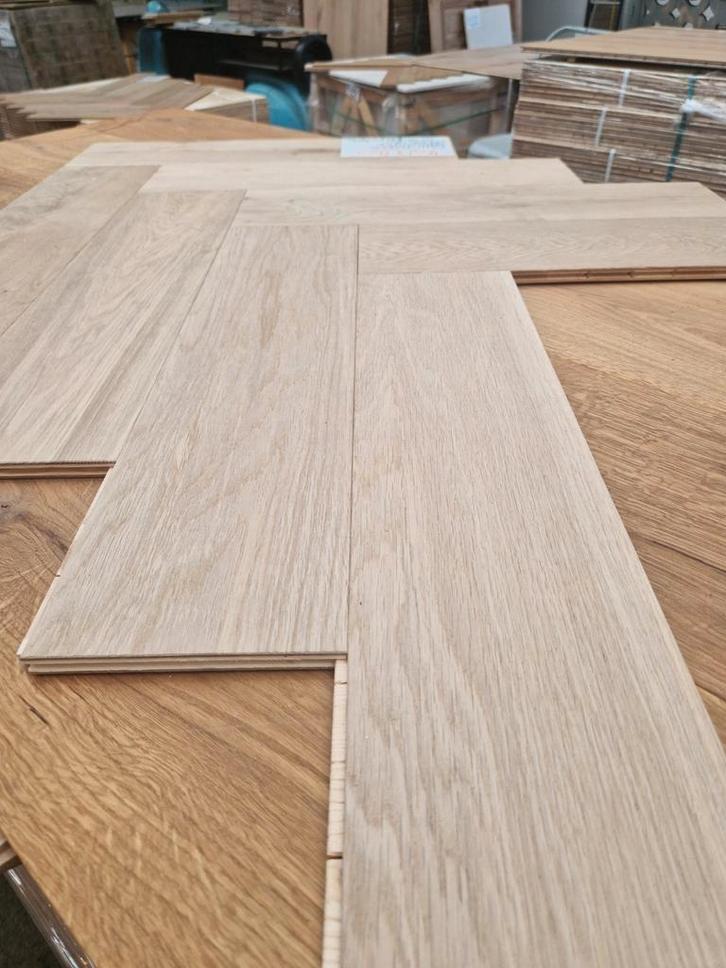 EIKEN SELECT VISGRAAT PARKET visgraatparket vloer!, Huis en Inrichting, Stoffering | Vloerbedekking, Nieuw, Parket, 75 m² of meer