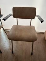 Gispen stoelen, Huis en Inrichting, Stoelen, Ophalen, Gebruikt, Twee, Leer