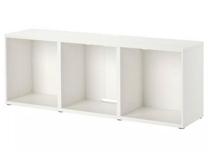 BESTA TV-meubel wit 180cm, Huis en Inrichting, Kasten | Kledingkasten, Zo goed als nieuw, Minder dan 100 cm, 150 tot 200 cm, 25 tot 50 cm