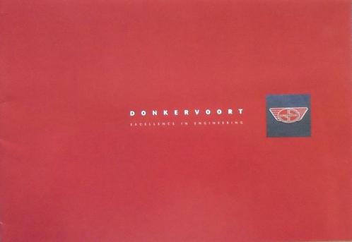 DONKERVOORT D8 150 en D8 180 BROCHURE., Boeken, Auto's | Folders en Tijdschriften, Zo goed als nieuw, Overige merken, Ophalen of Verzenden