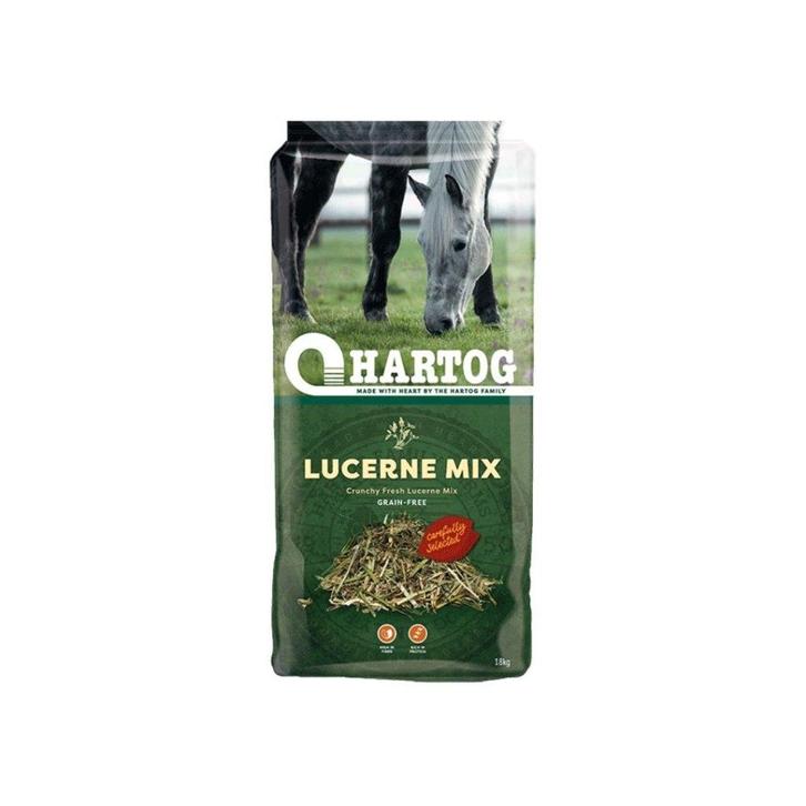Hartog Lucerne Mix - Paardenvoer - hooi - ruwvoer, Dieren en Toebehoren, Stalling en Weidegang, Opfok, Weidegang, Toebehoren, 4 paarden of pony's of meer