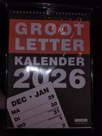Kalender 2026, Ophalen, Maandkalender, Nieuw