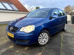 Zeer Zuinige Volkswagen Polo 1.2 Optive 40KW 2007 Blauw, Auto's, Volkswagen, Voorwielaandrijving, Stof, 54 pk, Blauw